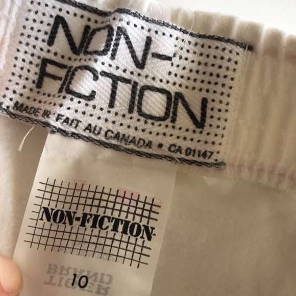 Non Fiction White Tights with lace, 10 - Picture 2 of 5